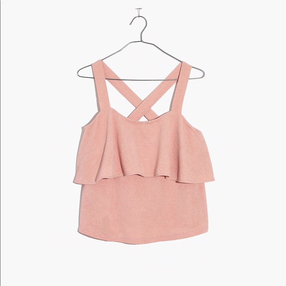 Madewell Tops - NWOT Madewell Texture & Thread Tiered Tank Top